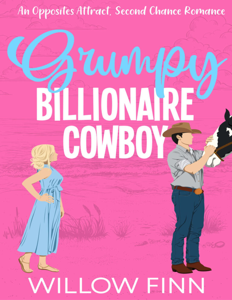 Grumpy Billionaire Cowboy Willow Finn Kitap Kapağı