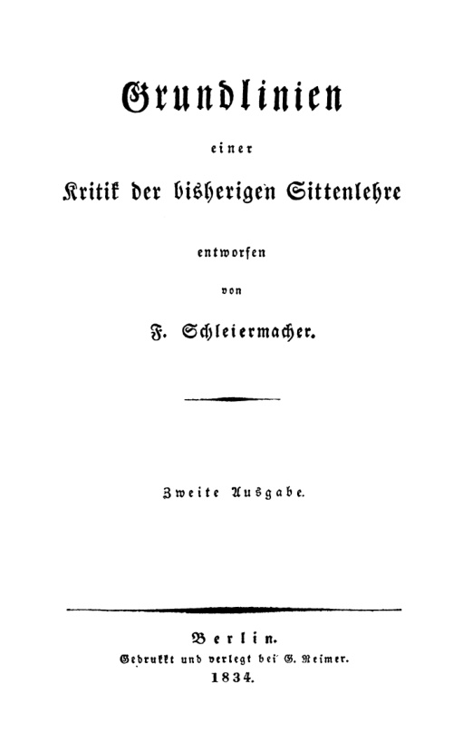 Grundlinien einer Kritik der bisherigen Sittenlehre PDF Download