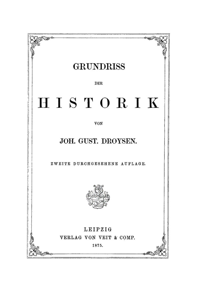 Grundriss der Historik PDF Download