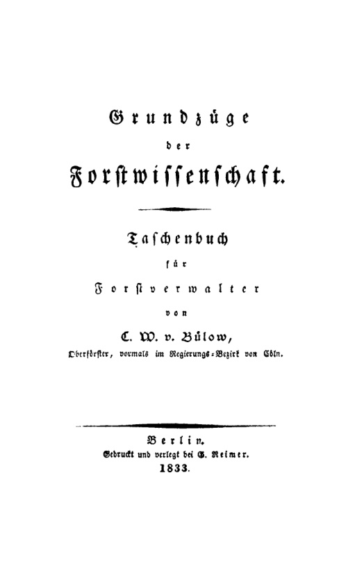 Grundzüge der Forstwissenschaft PDF Download