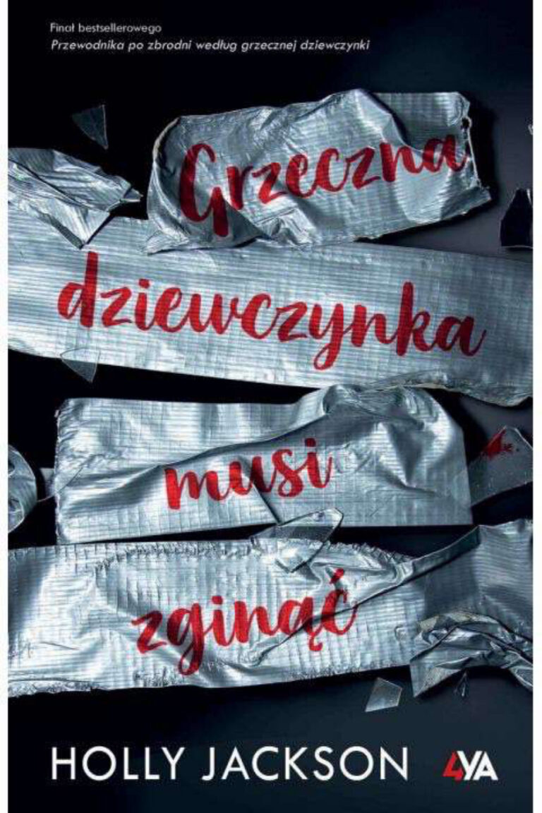 Grzeczna dziewczynka musi zginąć Polish Edition Holly Jackson Kitap Kapağı