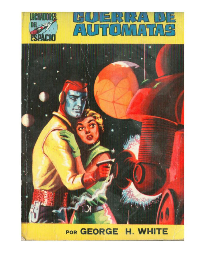 Guerra de automatas Spanish White George H Kitap Kapağı