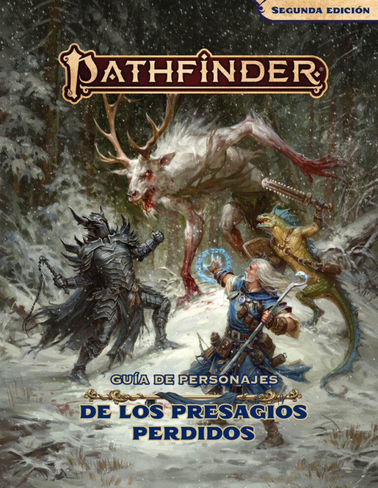 Guia de personajes de Presagios Perdidos Spanish Edition Paizo Staff Kitap Kapağı