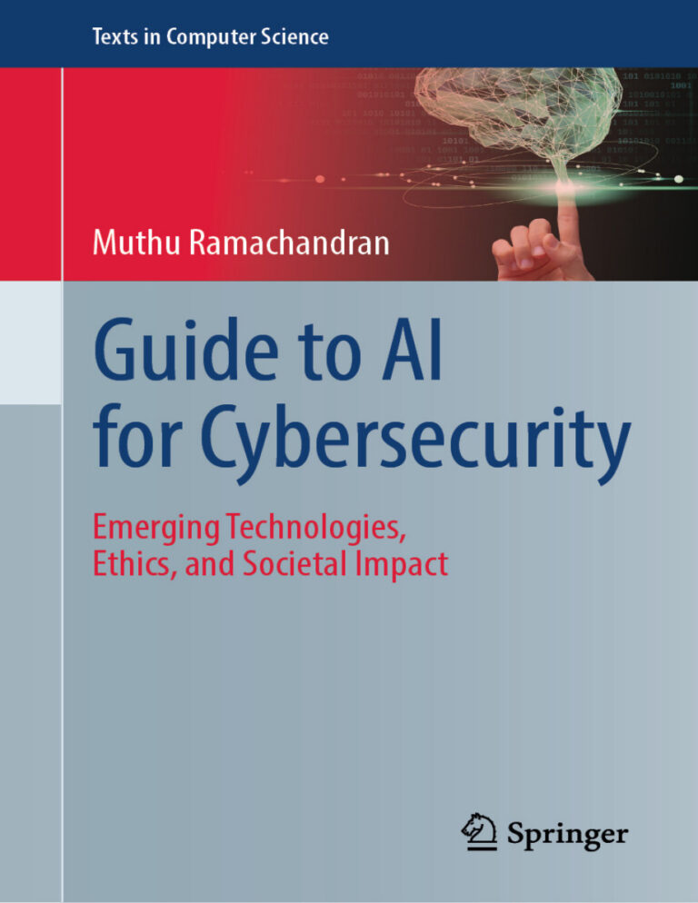 Guide to AI for Cybersecurity Muthu Ramachandran Kitap Kapağı