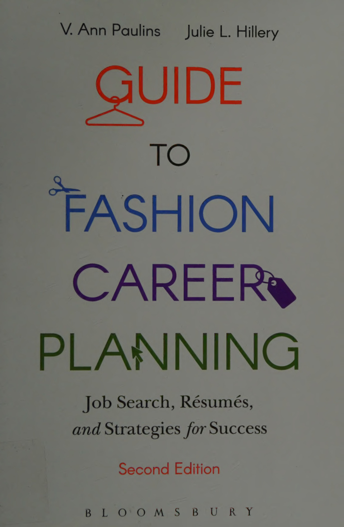 Guide to fashion career planning Ann V Paulins Kitap Kapağı