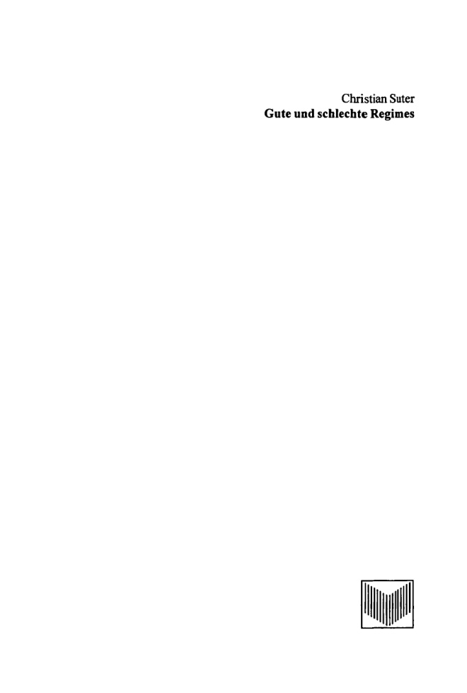Gute und schlechte Regimes German Edition Christian Suter Kitap Kapağı
