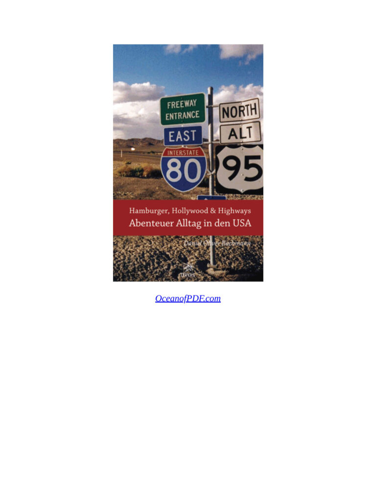 Hamburger Hollywood n Highways Bachmann Daniel Oliver Kitap Kapağı