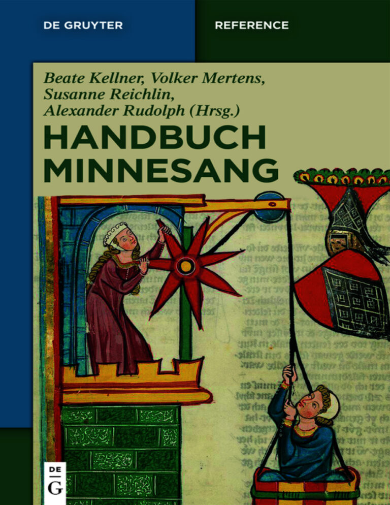 Handbuch Minnesang German Edition Beate Kellner Kitap Kapağı