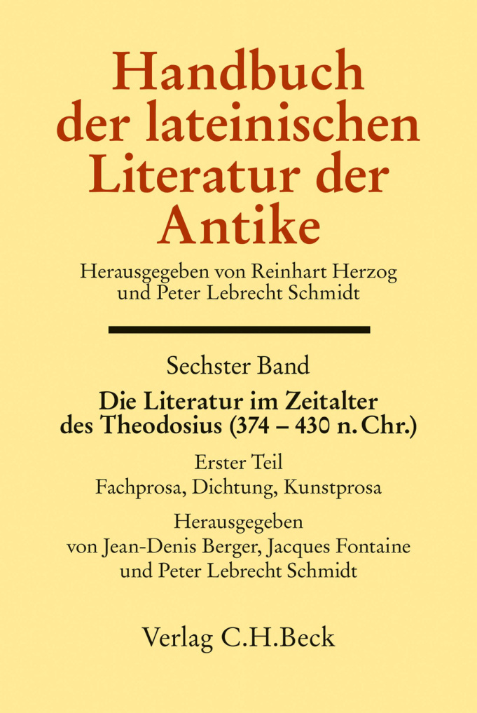 Handbuch der lateinischen Literatur der Antik German Edition Jean Denis Berger Kitap Kapağı