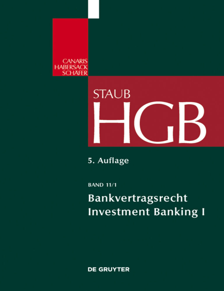 Handelsgesetzbuch Band 111 German Edition Stefan Grundmann Kitap Kapağı