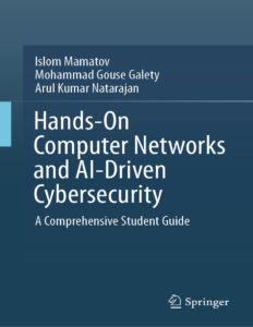 Hands On Computer Networks and AI Driven Islom Mamatov Kitap Kapağı