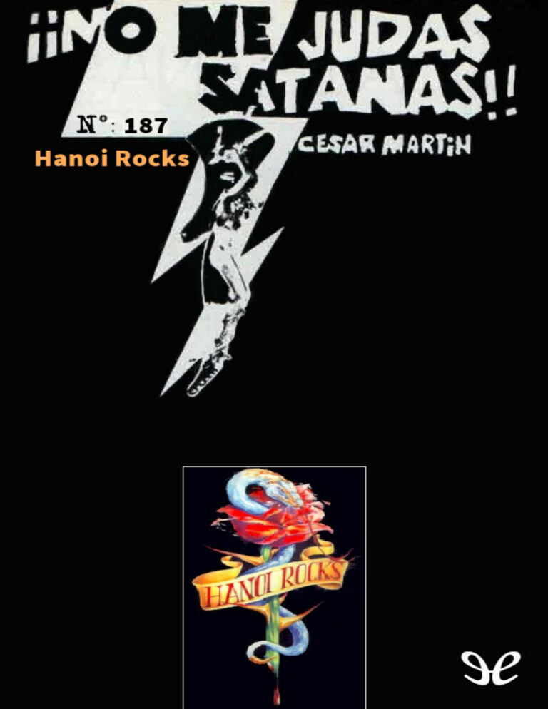 Hanoi Rocks Spanish Edition Cesar Martin Kitap Kapağı
