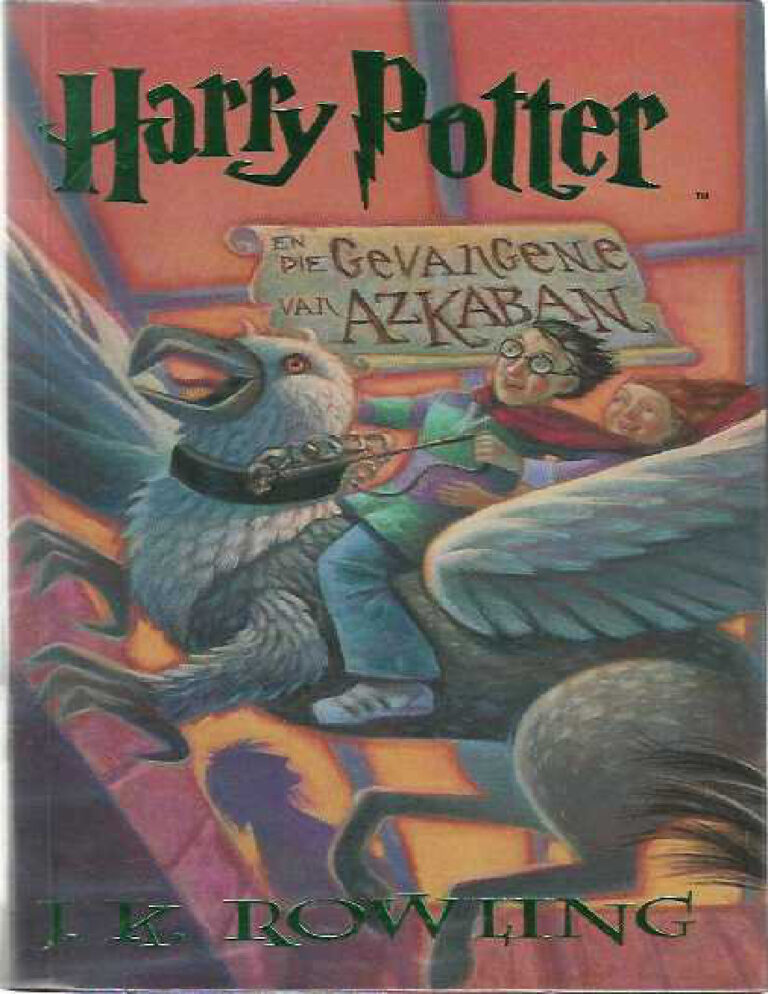 Harry Potter En Die Gevangene Van Azkaban Afrikaans Edition J K Rowling Kitap Kapağı