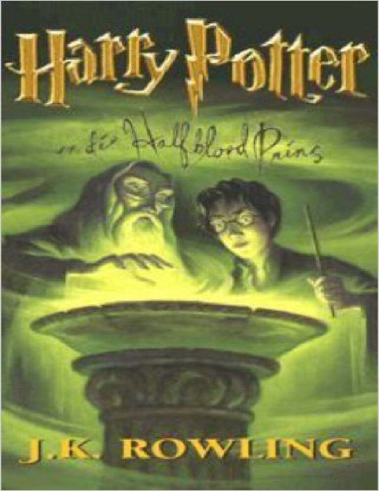 Harry Potter En Die HalfBloed Prins Afrikaans Edition J K Rowling Kitap Kapağı