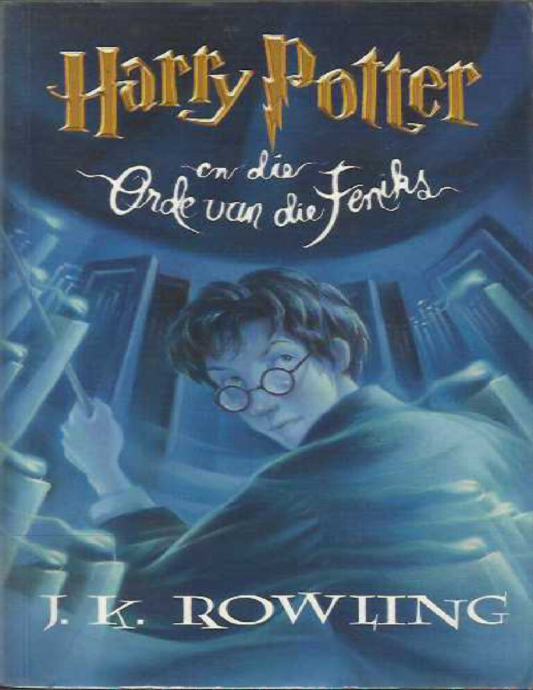 Harry Potter En Die Orde Van Die Feniks Afrikaans Edition J K Rowling Kitap Kapağı