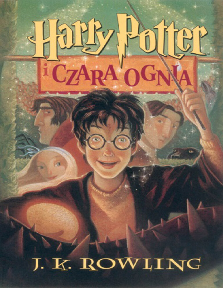 Harry Potter i Czara Ognia Polish Edition JK Rowling Kitap Kapağı