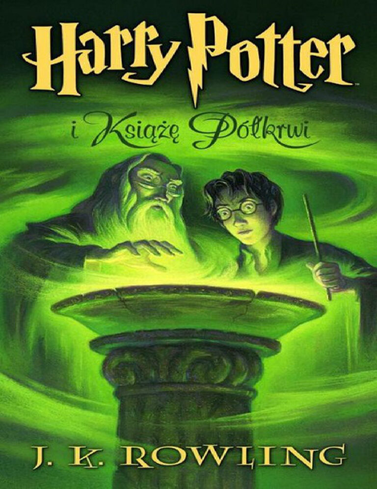 Harry Potter i Ksiaze Polkrwi Polish Edition JK Rowling Kitap Kapağı
