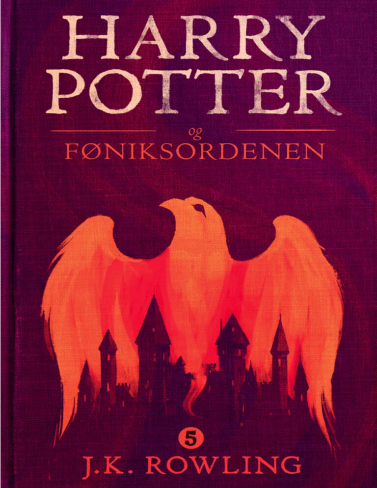 Harry Potter og Foniksordenen Norwegian Edition JK Rowling Kitap Kapağı