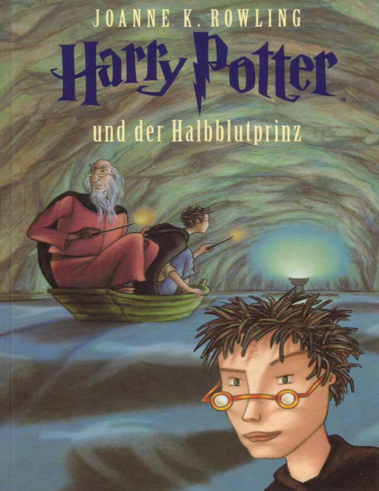 Harry Potter und der Halbblutprinz JK Rowling Kitap Kapağı
