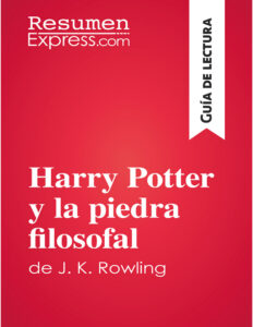Harry Potter y la piedra filosofal de J K Rowling Resumen y analisis completo Spanish Edition ResumenExpress Kitap Kapağı