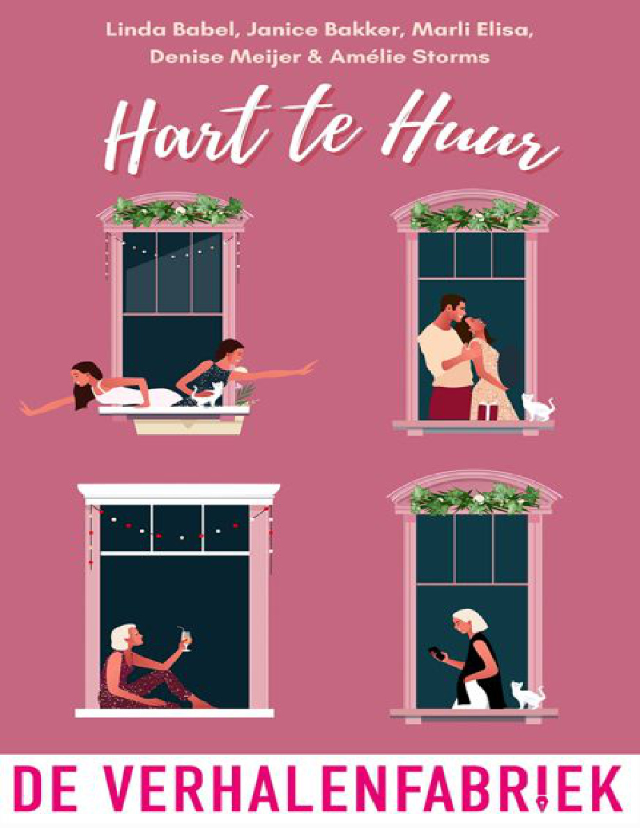 Hart te huur Dutch Edition Janice Bakker Kitap Kapağı