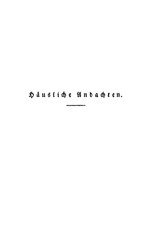 Hausliche Andachten German Edition Gottfried Wilhelm Fink Kitap Kapağı