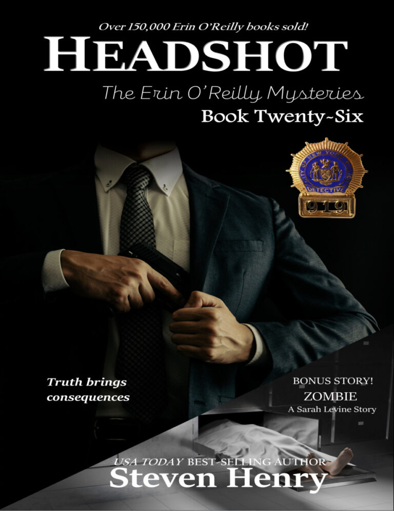 Headshot The Erin OReilly Mysteries Book 26 Steven Henry Kitap Kapağı