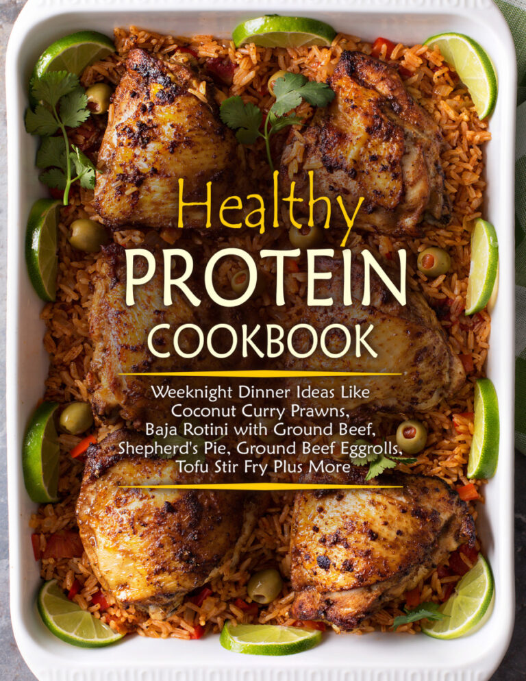 Healthy Protein Cookbook BookSumo Press Kitap Kapağı