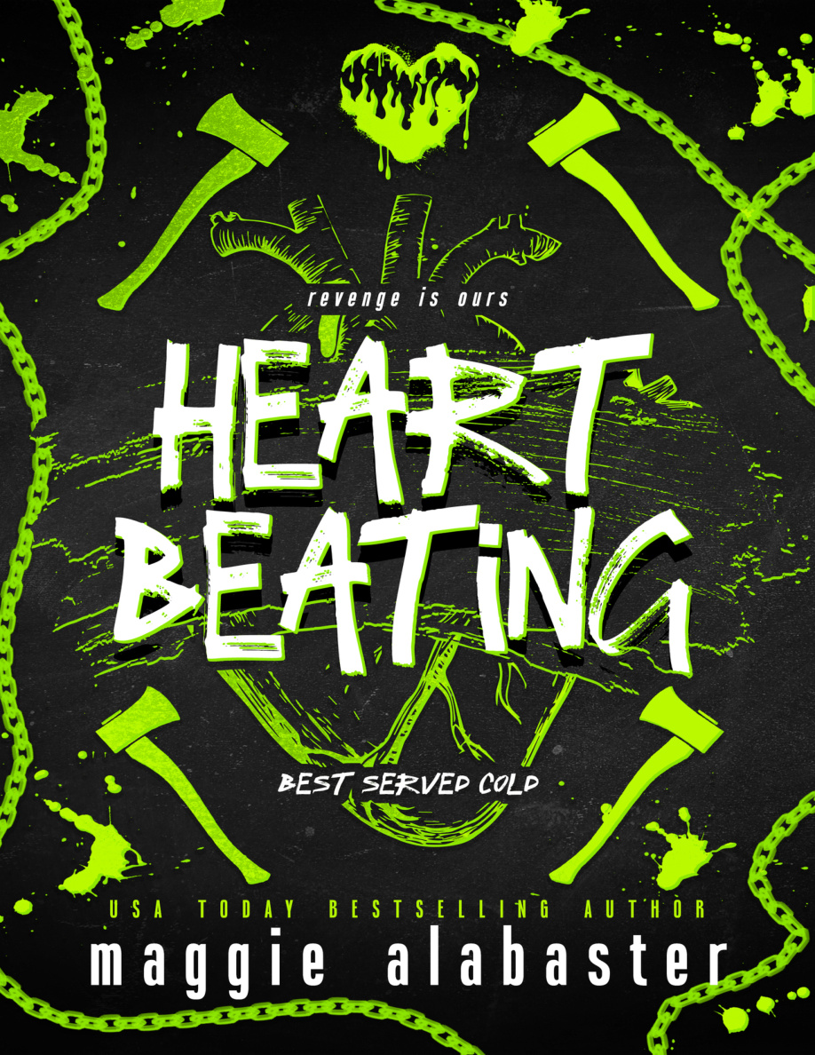 Heart Beating Best Served Cold Book 4 Maggie Alabaster Kitap Kapağı