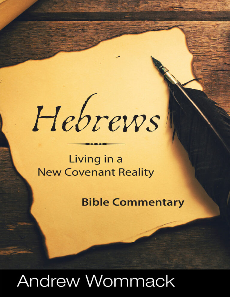 Hebrews Living in the new covenant reality Andrew wommack Kitap Kapağı