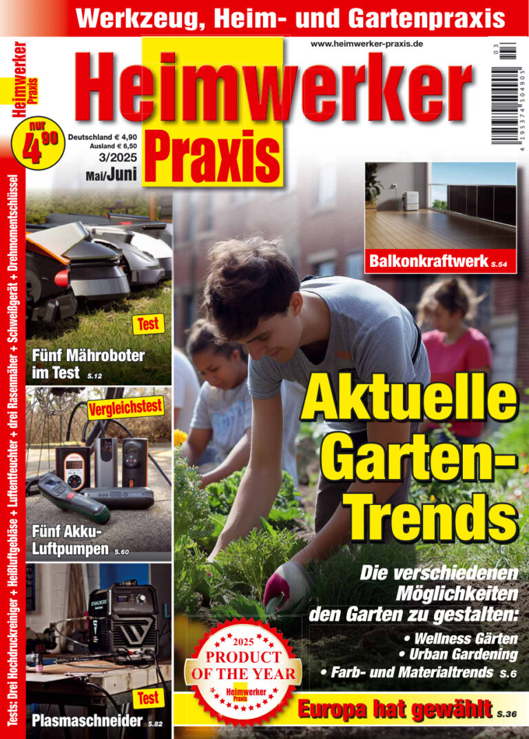 Heimwerker Praxis MaiJuni 2025 GER Heimwerker Praxis Kitap Kapağı