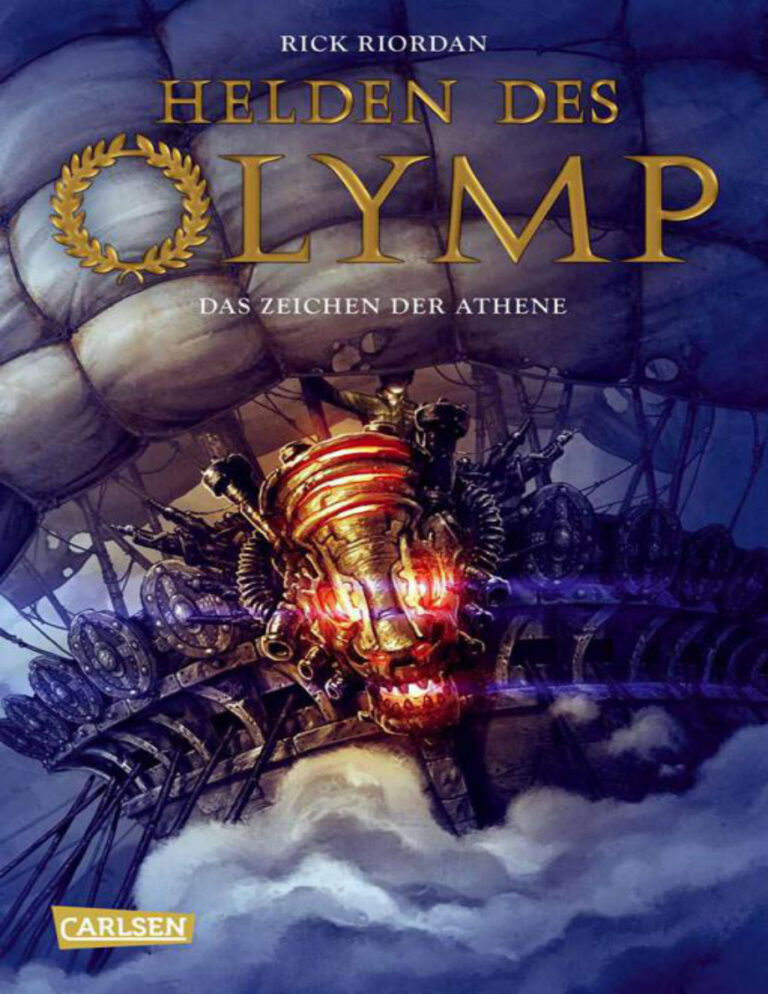 Helden des Olymp 3 Das Zeichen der Athene German Edition Rick Riordan Kitap Kapağı