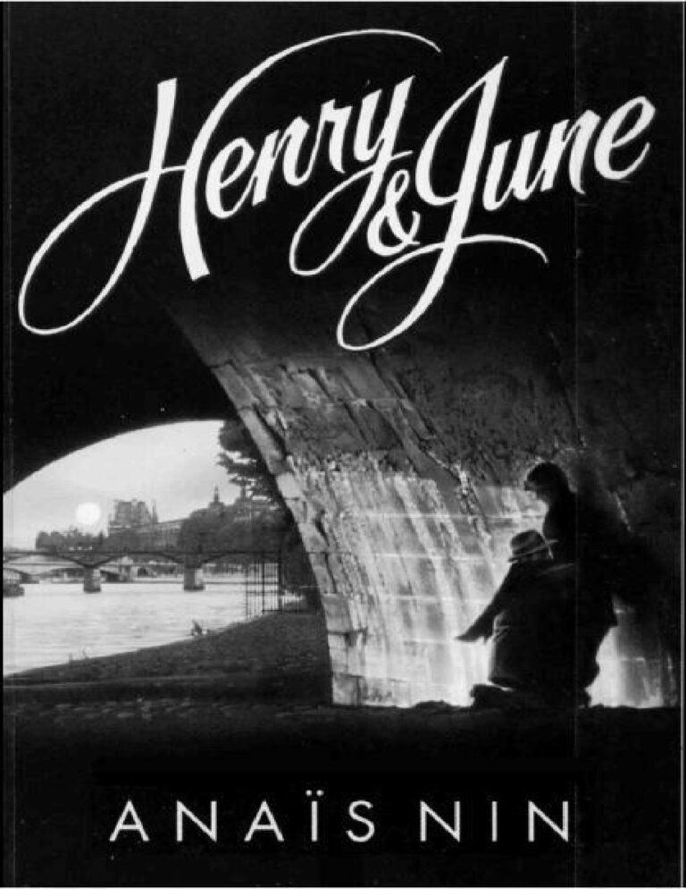 Henry y June Anais Nin Kitap Kapağı