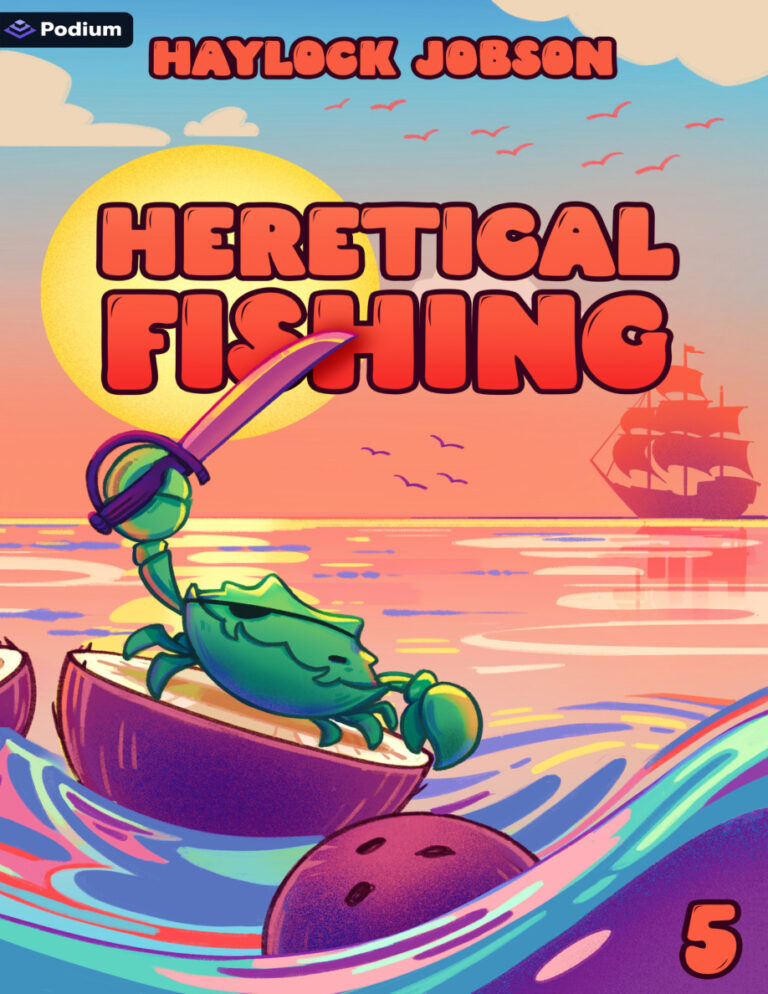 Heretical fishing 5 Haylock Kitap Kapağı