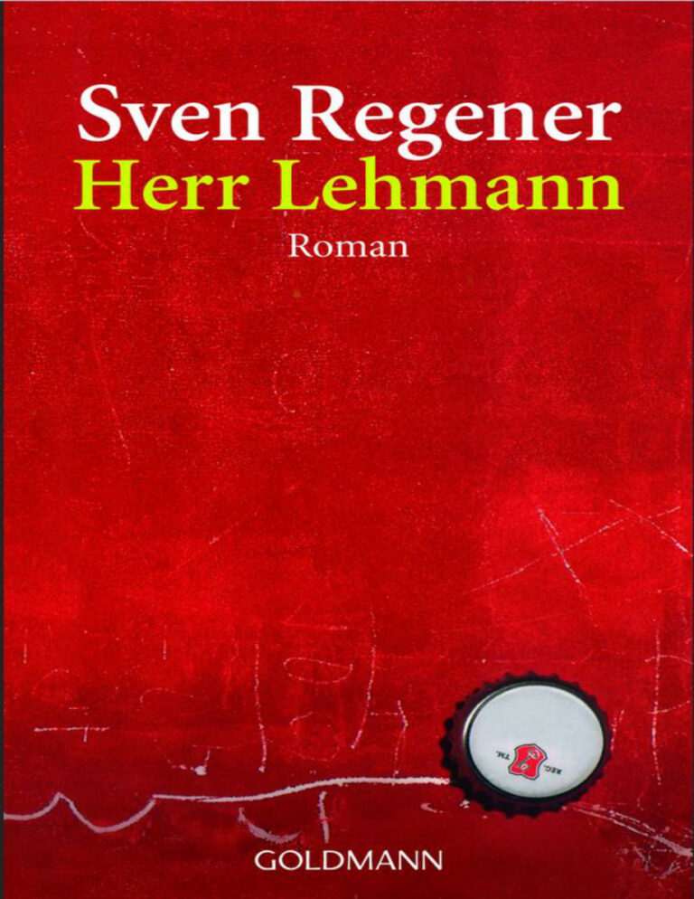 Herr Lehmann German Edition Sven Regener Kitap Kapağı