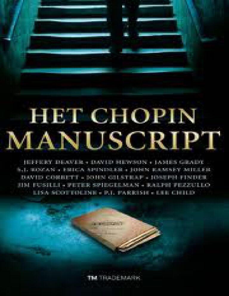 Het Chopin manuscript Dutch Edition Lisa Scottoline Kitap Kapağı