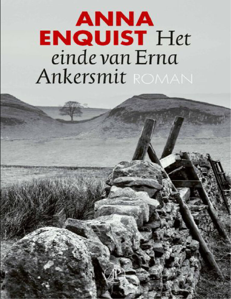 Het einde van Erna Ankersmit Dutch Edition Anna Enquist Kitap Kapağı