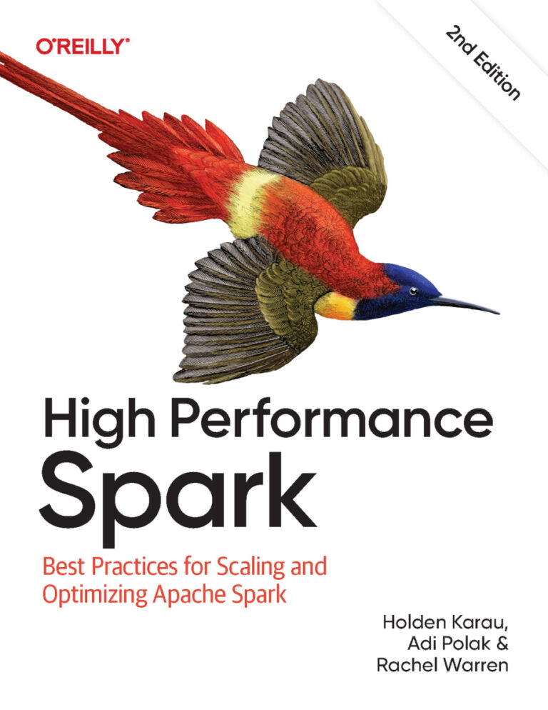 High Performance Spark 2E Holden Karau Kitap Kapağı