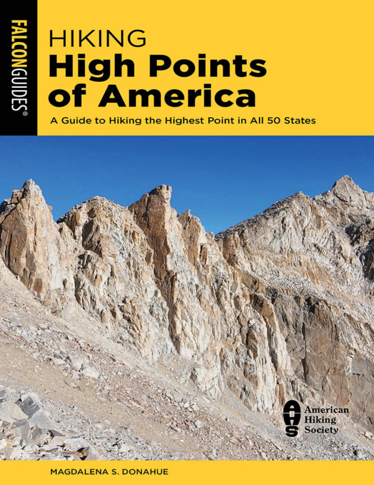 Hiking High Points of America Magdalena Sandoval Donahue Kitap Kapağı