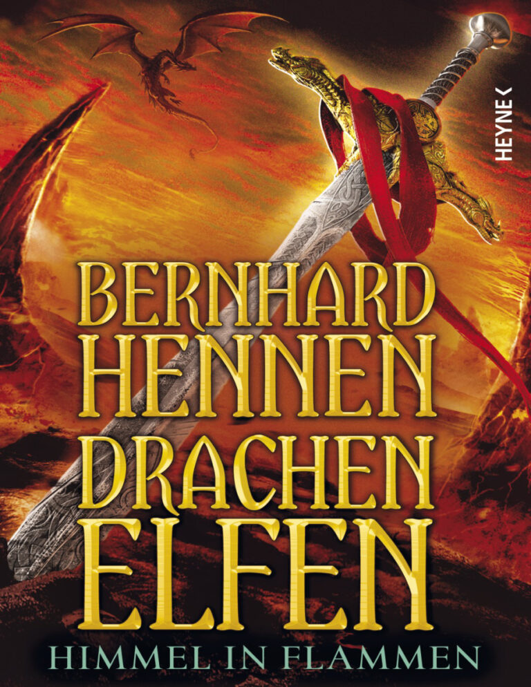 Himmel in Flammen German Edition Bernhard Hennen Kitap Kapağı