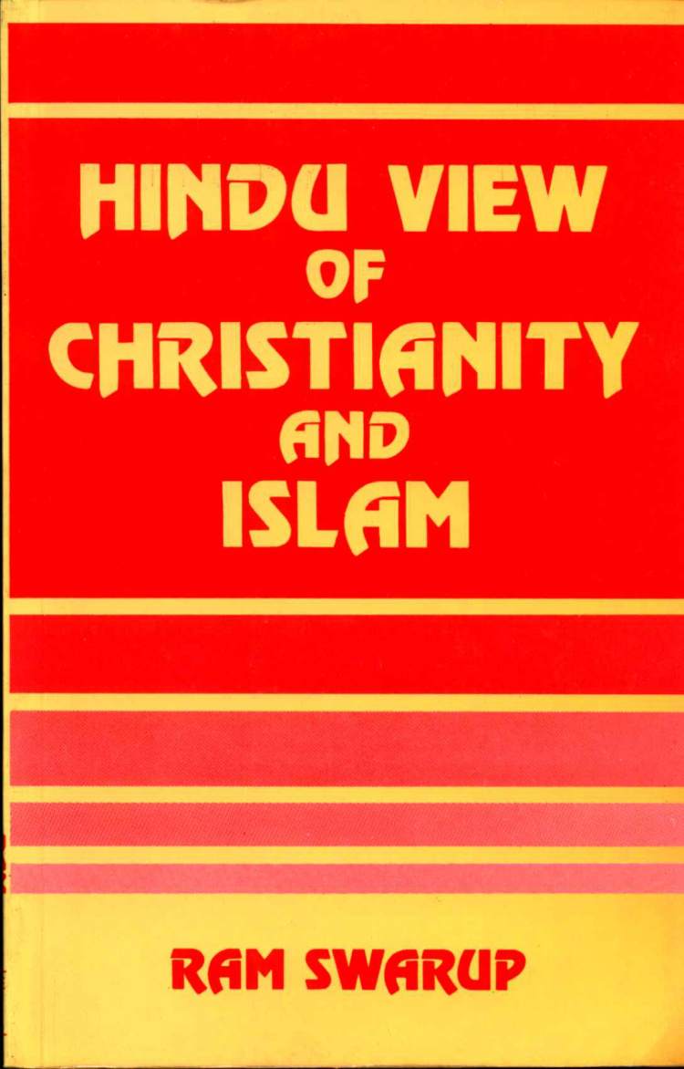 Hindu View of Christianity and Islam Ram Swarup Kitap Kapağı