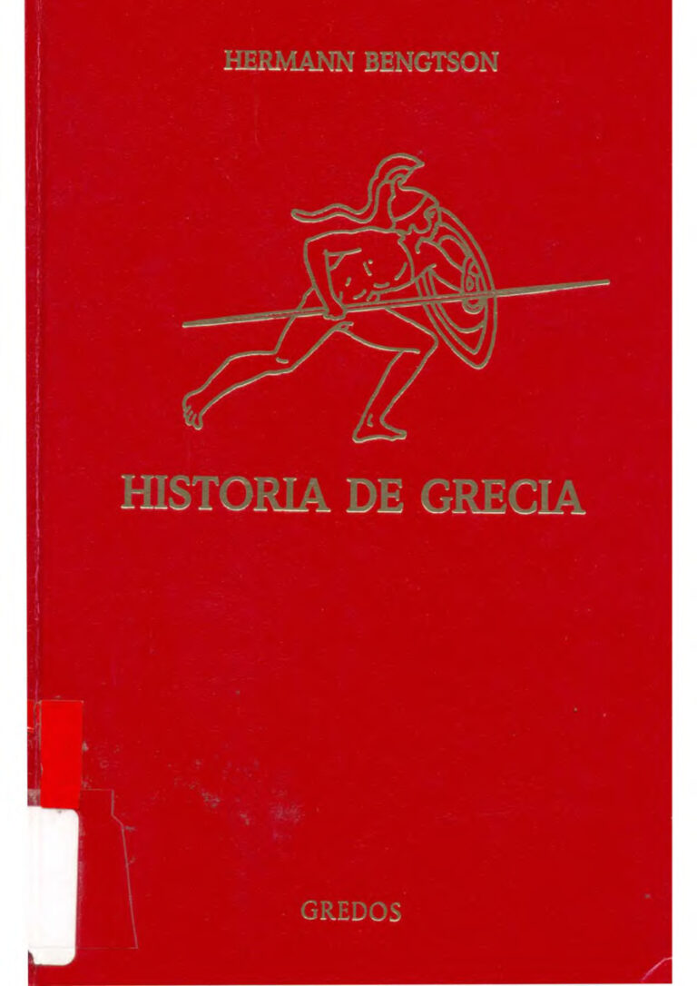 Historia de Grecia Spanish Edition Hermann Bengtson Kitap Kapağı