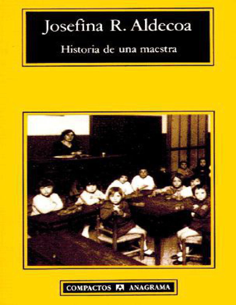 Historia de una maestra Spanish Aldecoa Josefina Kitap Kapağı
