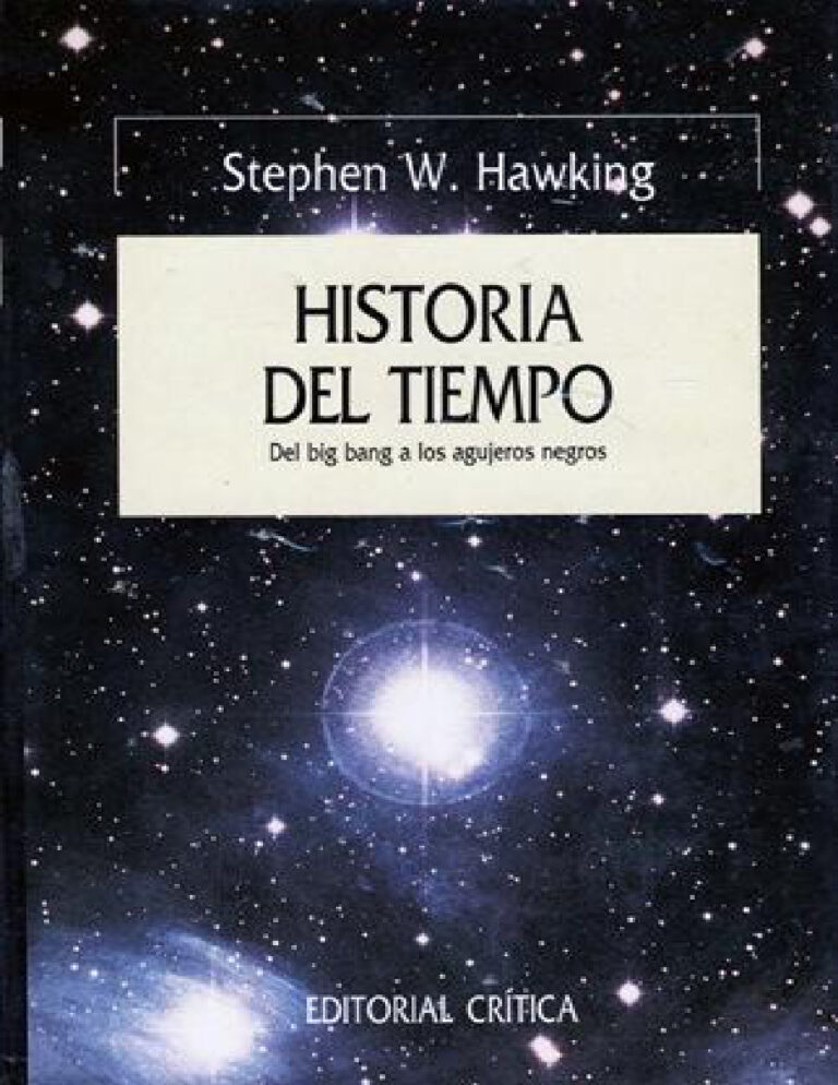Historia del Tiempo Hawking Stephen W Kitap Kapağı