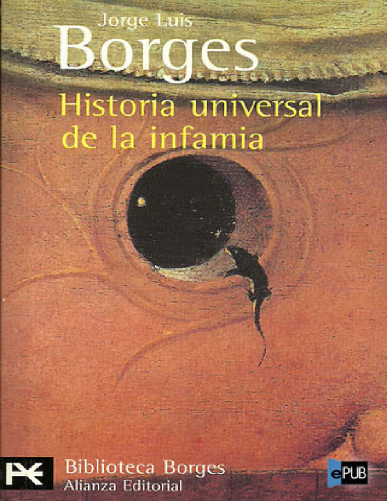Historia universal de la infamia Spanish Borges Jorge Luis Kitap Kapağı