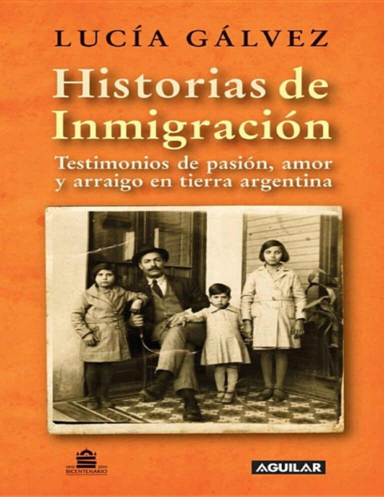 Historias de inmigracion Lucia Galvez Kitap Kapağı