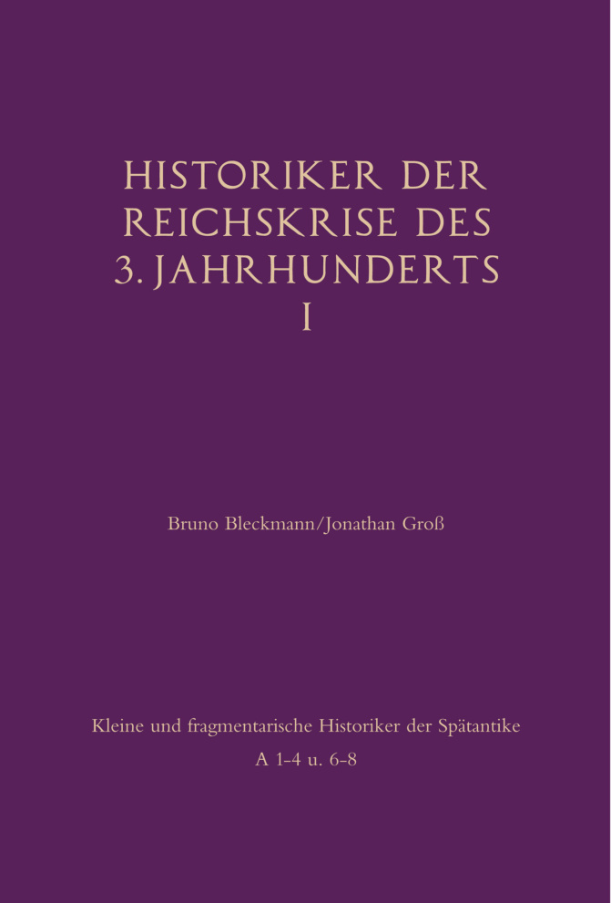 Historiker der Reichskrise des 3 German Edition Bruno Bleckmann Kitap Kapağı