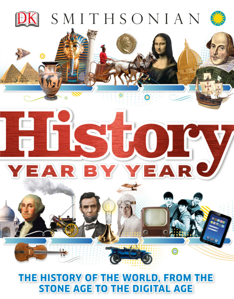 History Year by Year DK Kitap Kapağı