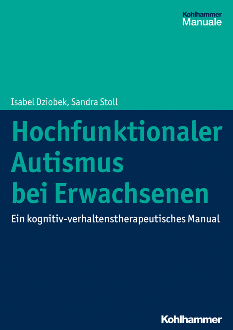 Hochfunktionaler Autismus bei Erwachsenen German Edition Isabel Dziobek Kitap Kapağı
