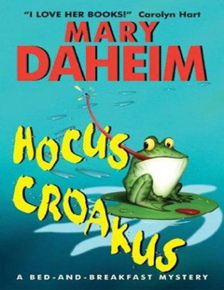 Hocus Croakus Mary Daheim Kitap Kapağı